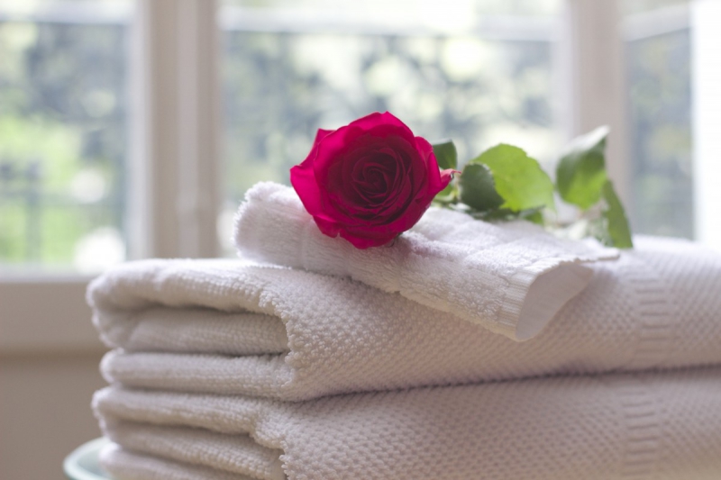 chambre-hote-ST MARTIN DU VAR-min_towel_rose_clean_care_salon_spa_white_bath-731641